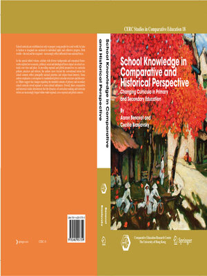 cover image of School Knowledge in Comparative and Historical Perspective